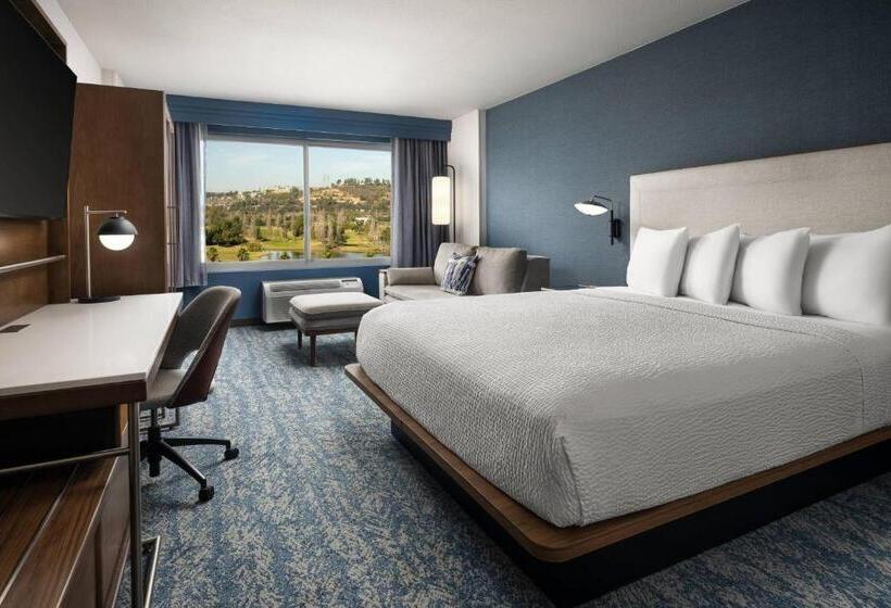 חדר סטנדרט עם מיטת קינג, Courtyard By Marriott San Diego Mission Valley/hotel Circle