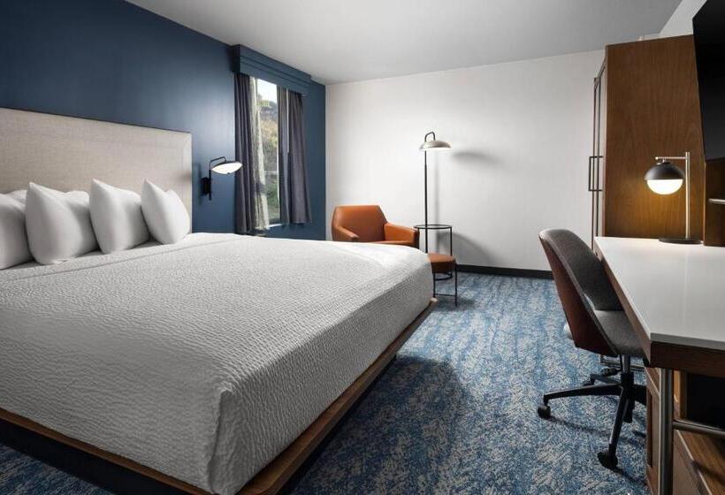 带大床的标准间, Courtyard By Marriott San Diego Mission Valley/hotel Circle