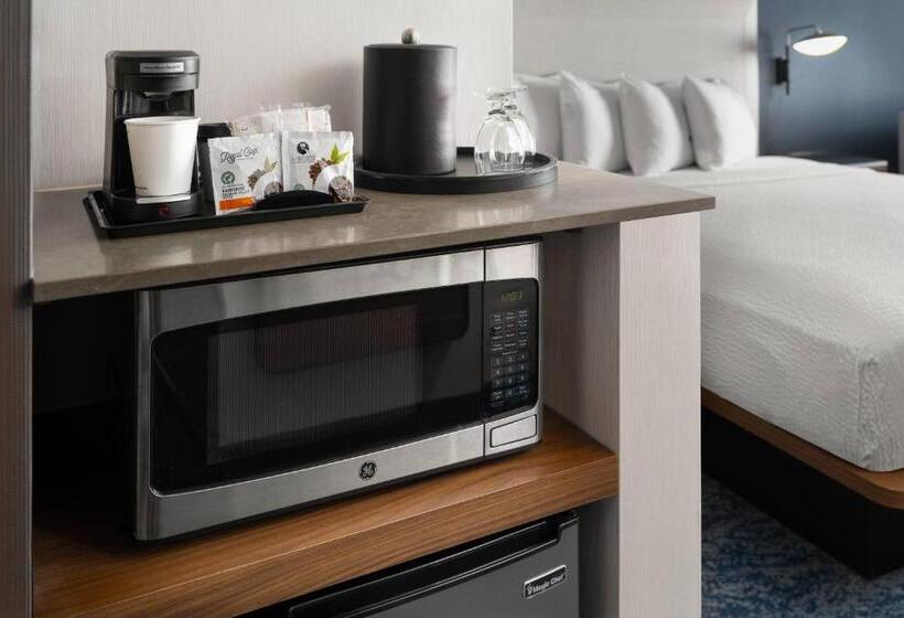 带2个双人床的标准工作室, Courtyard By Marriott San Diego Mission Valley/hotel Circle