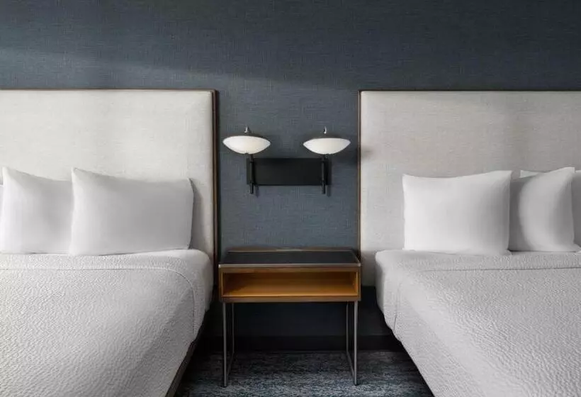 2ダブルベッドのスタンダードルーム, Courtyard By Marriott San Diego Mission Valley/hotel Circle