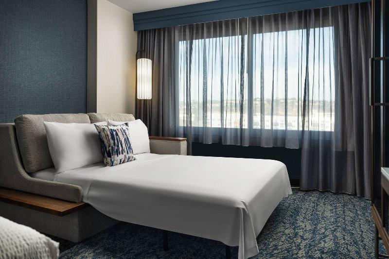带大床的标准间, Courtyard By Marriott San Diego Mission Valley/hotel Circle