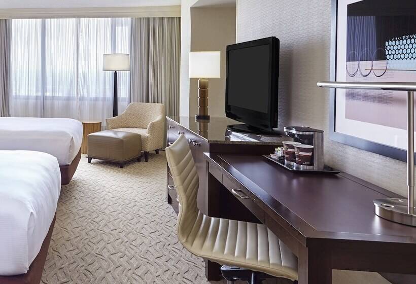 带2个双人床的标准工作室, Doubletree By Hilton Washington Dc   Crystal City