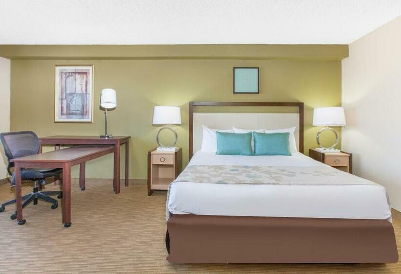 带大床的豪华间, Hawthorn Suites Midwest City