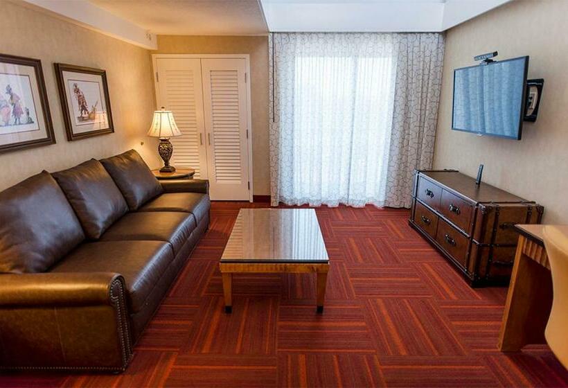 Suite Łóżko King Size, Howard Johnson By Wyndham Anaheim Hotel & Water Playground