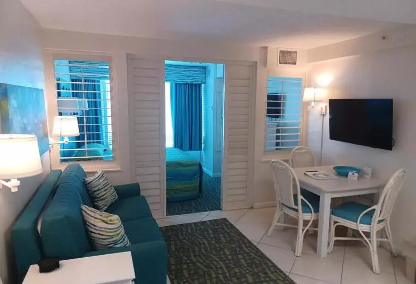 サイドオーシャンビューのスタンダードワンルーム, Islander Beach Resort  New Smyrna Beach
