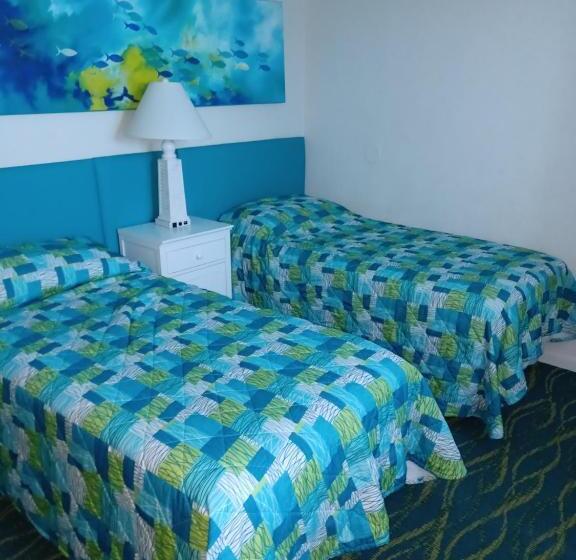 침실 2개 스위트 측면 바다 전망, Islander Beach Resort  New Smyrna Beach