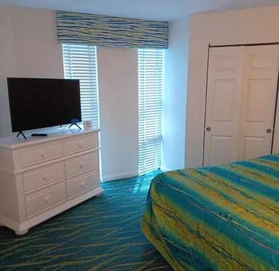 2ベッドルームスイートサイドシービュー, Islander Beach Resort  New Smyrna Beach