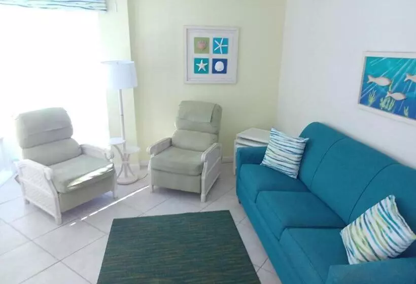 2ベッドルームスイートサイドシービュー, Islander Beach Resort  New Smyrna Beach