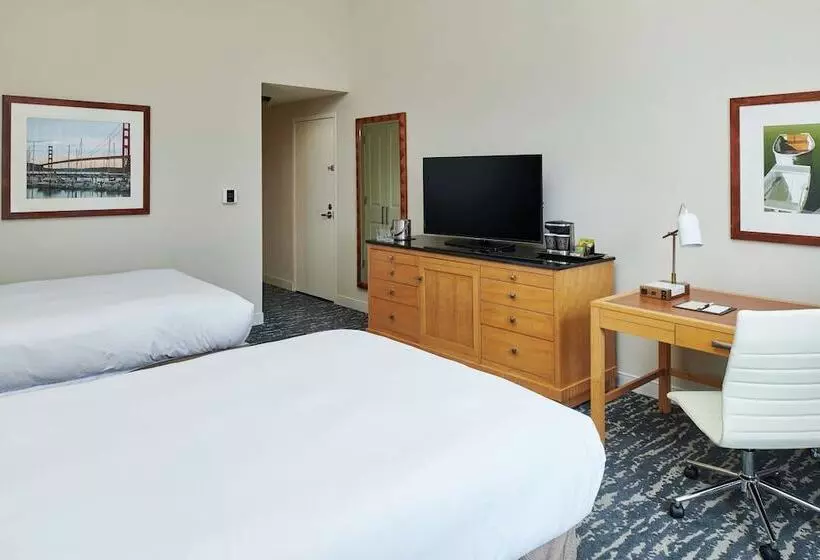 اتاق استاندارد با 2 تخت دوبل, Doubletree By Hilton Hotel Berkeley Marina