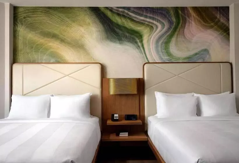اتاق استاندارد با 2 تخت دوبل, Fort Collins Marriott