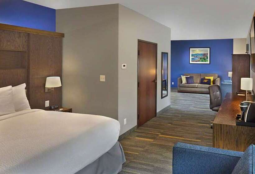 带大床的标准间, Hilton Melbourne, Fl