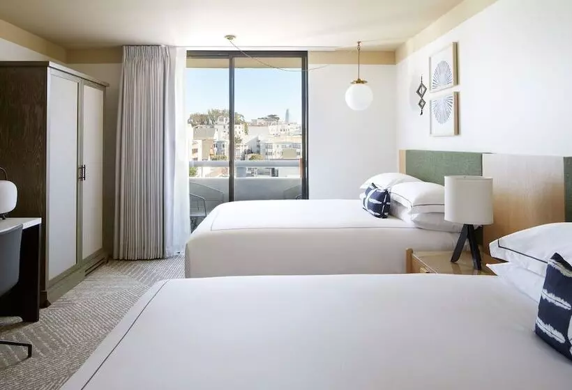 ２ダブルベッドのスタンダードルーム, Kimpton Hotel Enso, An Ihg