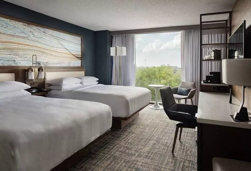 اتاق استاندارد با 2 تخت دوبل, Marriott Jacksonville