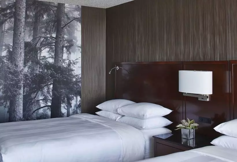２ダブルベッドのスタンダードルーム, Minneapolis Marriott Southwest