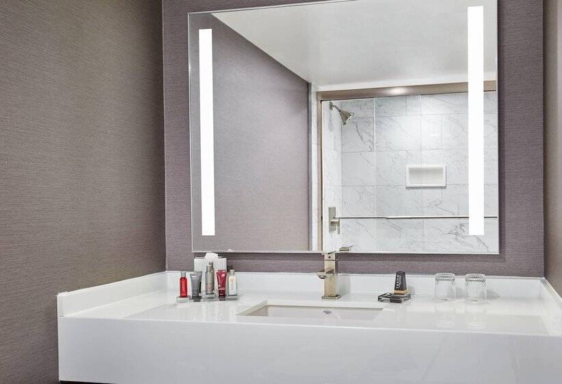 带2个双人床的标准工作室, Teaneck Marriott At Glenpointe