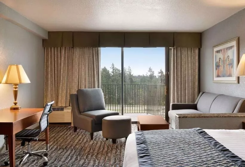 身障者適用ダブルベッド付きスタンダードルーム, Baymont By Wyndham Bremerton Wa
