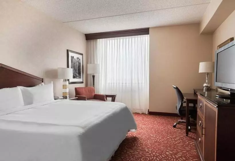キングサイズベッドのスタンダードルーム, Columbus Airport Marriott