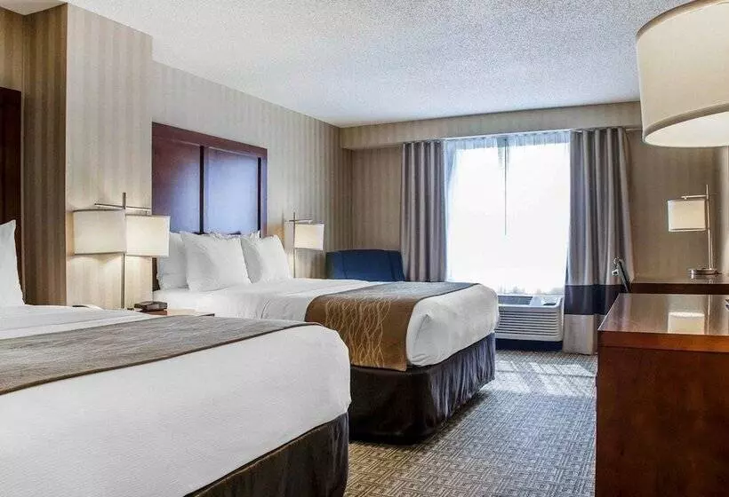 2ダブルベッドのスタンダードルーム, Comfort Inn & Suites Sturbridgebrimfield