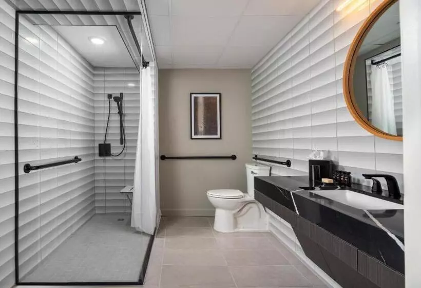 اتاق استاندارد با تخت بزرگ برای معلولان, Deco