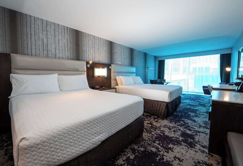 带2个双人床的标准工作室, Doubletree By Hilton Houston Brookhollow