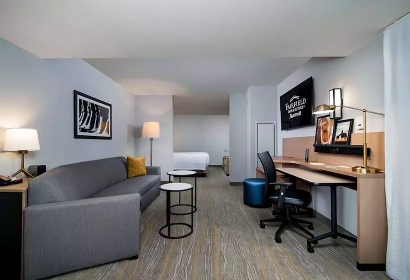 ダブルベッドのスタンダードスタジオ, Fairfield Inn & Suites Fort Worth Downtown/convention Center
