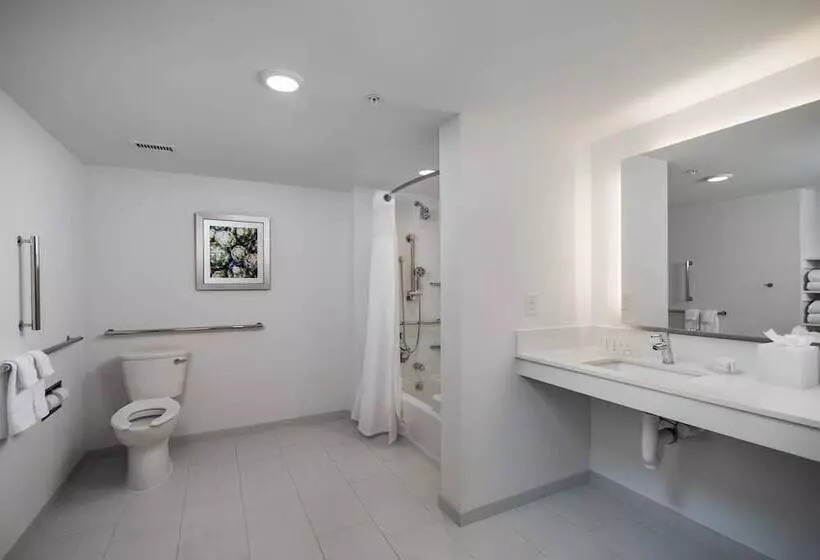 ダブルベッドのスタンダードスタジオ, Fairfield Inn & Suites Fort Worth Downtown/convention Center