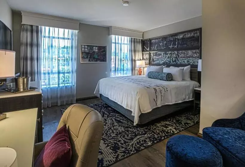キングサイズベッドのスタンダードルーム, Indigo   Birmingham Five Points S   Uab, An Ihg