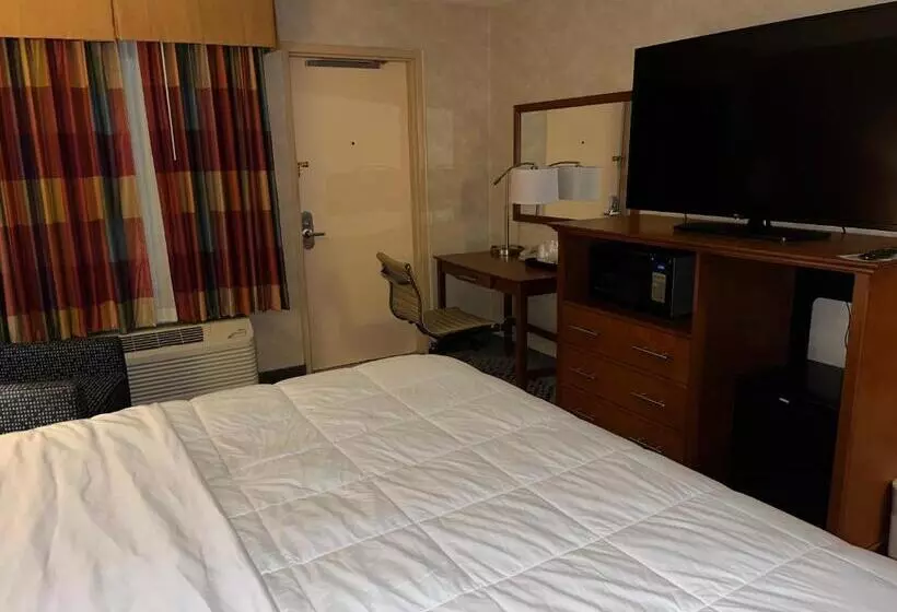 キングサイズベッドのデラックスルーム, Quality Inn And Conference Center Greeley Downtown