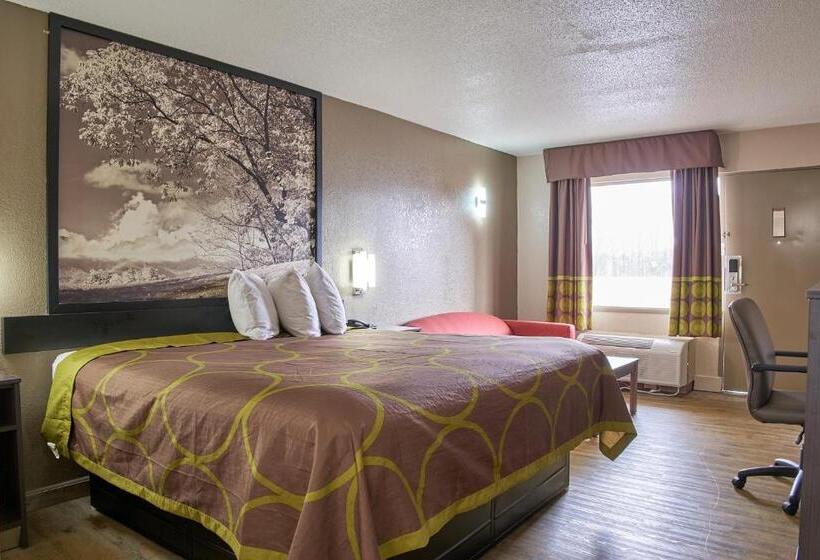 غرفة قياسية سرير كينج, Super 8 By Wyndham Garysburg/roanoke Rapids