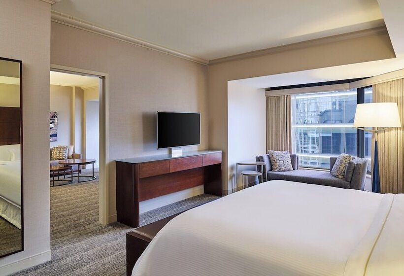 디럭스 룸 도시 전망, The Westin Chicago River North