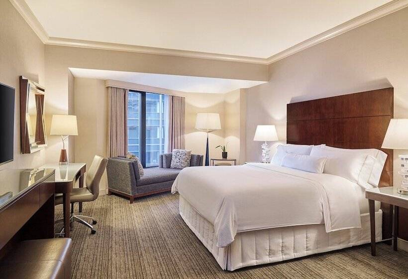 디럭스 룸 도시 전망, The Westin Chicago River North
