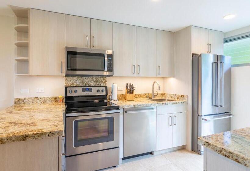 带花园景观的标准工作室, Nāpili Surf Beach Resort By Castle