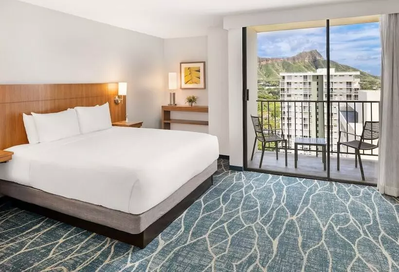 ダブルベッドスタンダードルーム, Hyatt Place Waikiki Beach
