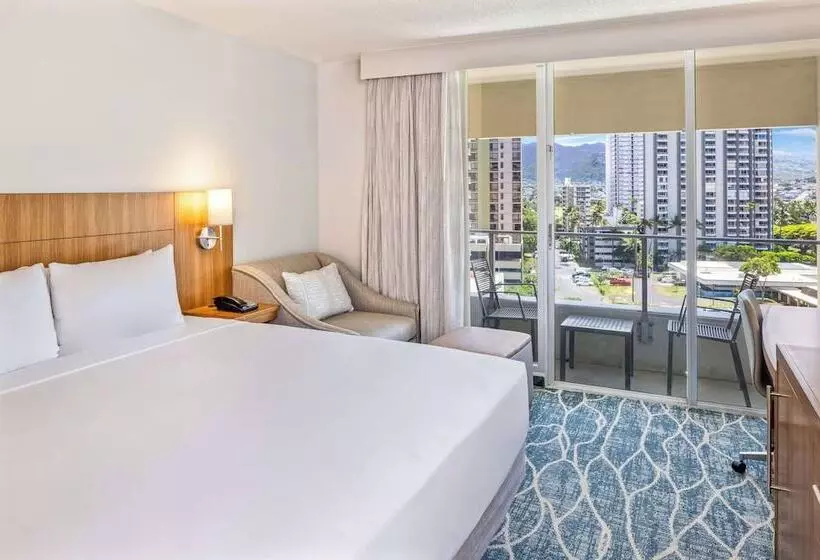 ダブルベッドスタンダードルーム, Hyatt Place Waikiki Beach