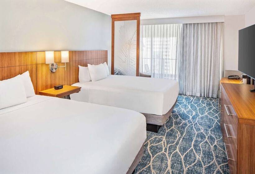 Номер Стандарт 2 Двуспальные Кровати, Hyatt Place Waikiki Beach