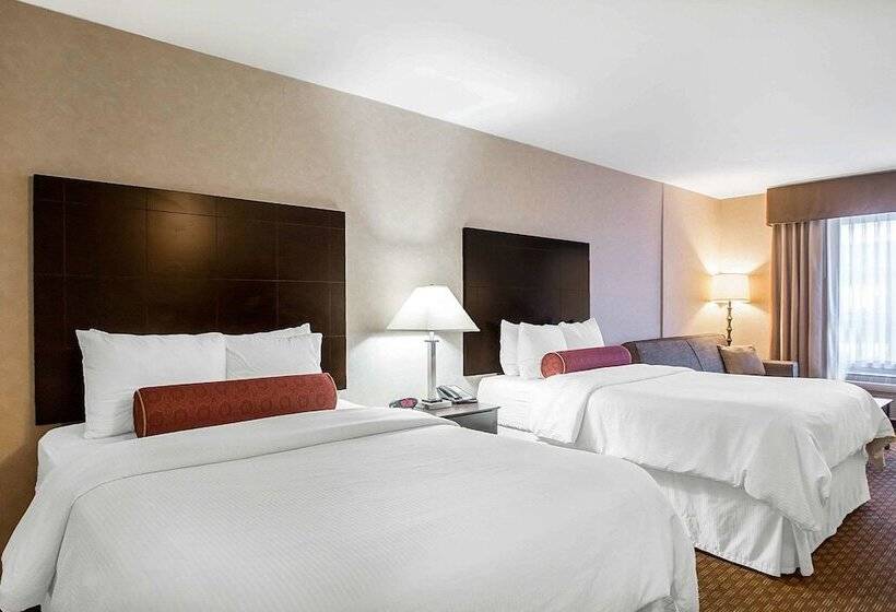 ２ダブルベッドのスタンダードルーム, Clarion Inn Elmhurst  Oak Brook Near I88, I290, I294