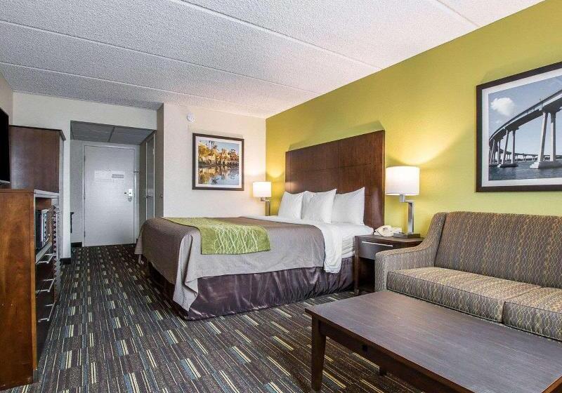 스탠다드 룸 킹사이즈 침대, Comfort Inn Chula Vista San Diego South