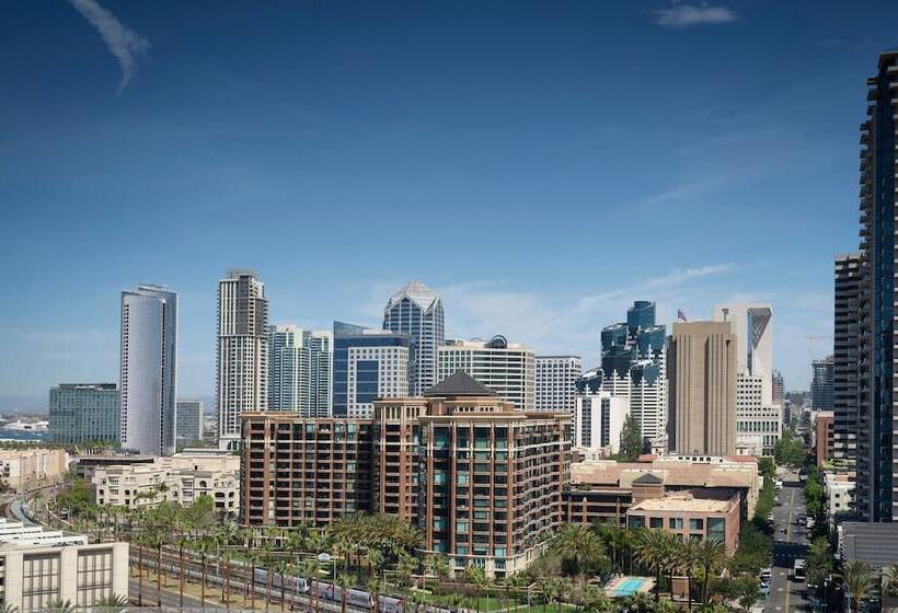غرفة قياسية سرير مزدوج مطلة على المدينة, San Diego Marriott Marquis And Marina