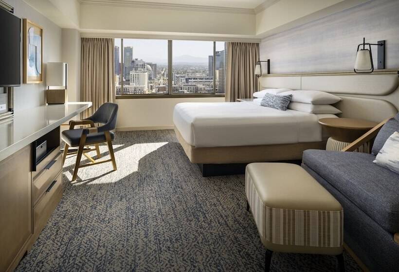Standaard Kamer met Tweepersoonsbed en Uitzicht op de Stad, San Diego Marriott Marquis And Marina