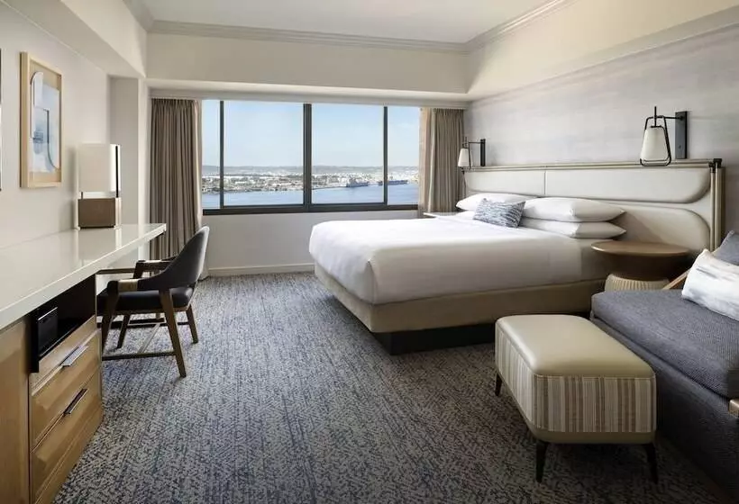 اتاق استاندارد با تخت دوبل و چشمانداز, San Diego Marriott Marquis And Marina
