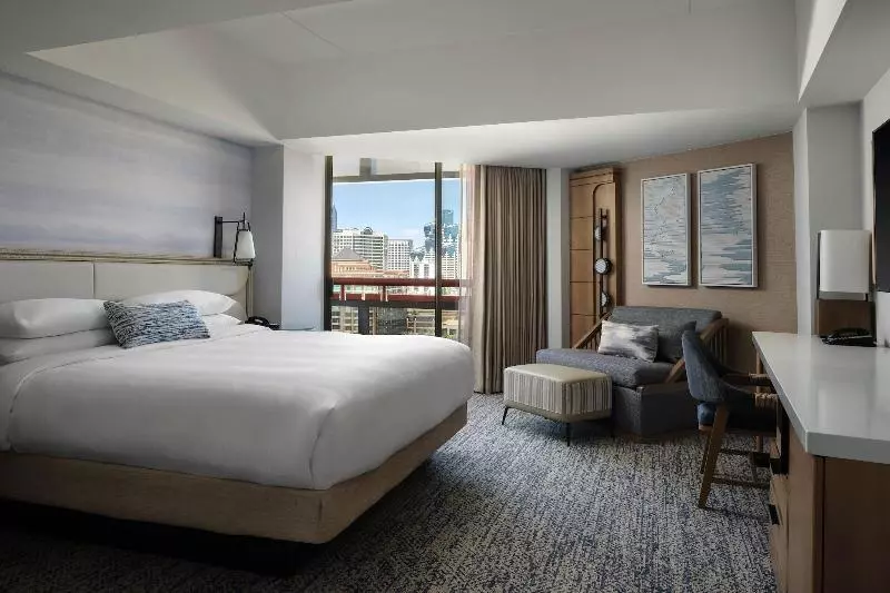 اتاق استاندارد با تخت بزرگ, San Diego Marriott Marquis And Marina