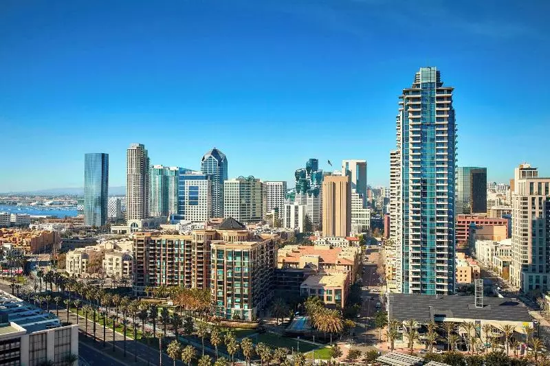اتاق استاندارد با تخت بزرگ, San Diego Marriott Marquis And Marina
