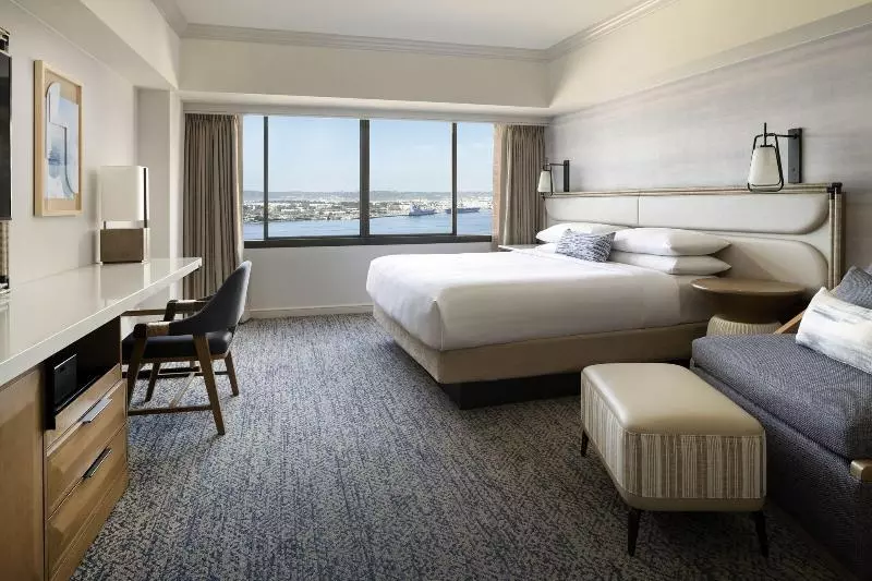 اتاق استاندارد با تخت بزرگ, San Diego Marriott Marquis And Marina