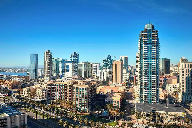غرفة قياسية مطلة على المدينة, San Diego Marriott Marquis And Marina