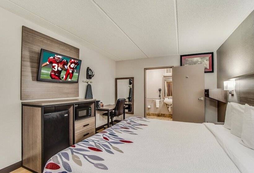 Quarto Deluxe, Red Roof Inn Columbia East  Ft Jackson