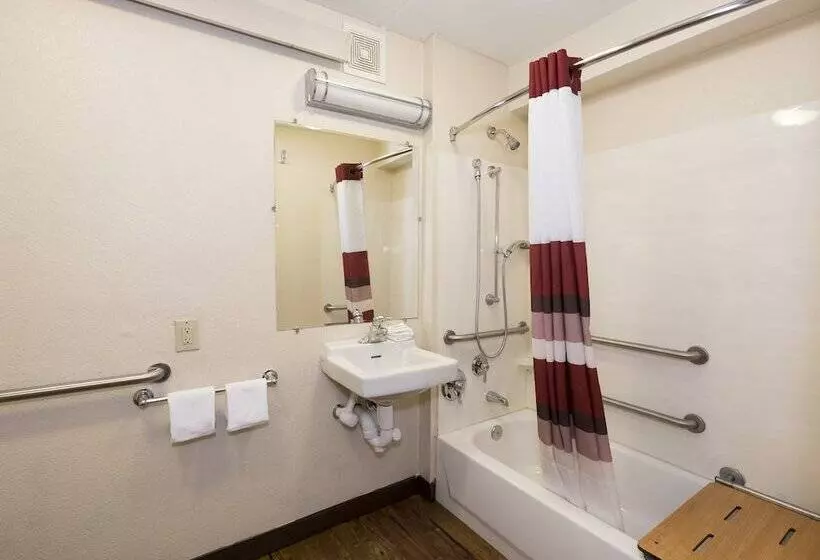 Deluxe-huone Soveltuu Liikuntarajoitteisille, Red Roof Inn Hickory