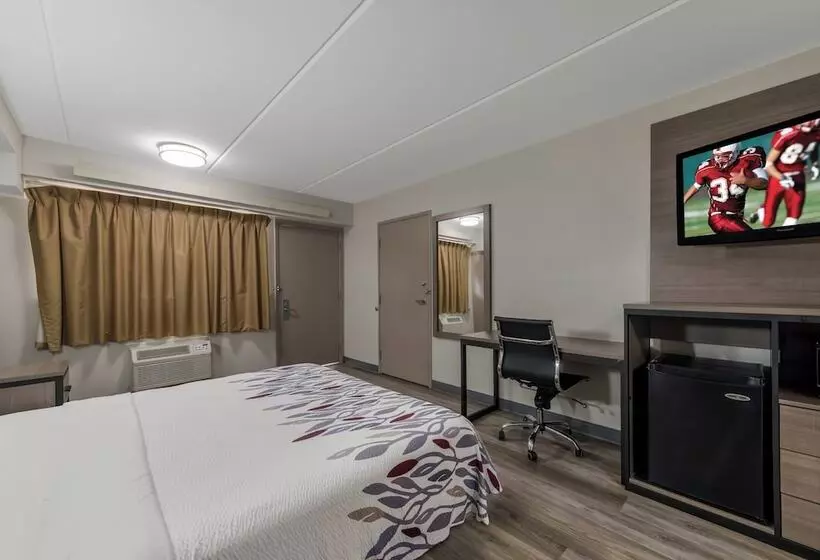 Deluxe-huone Soveltuu Liikuntarajoitteisille, Red Roof Inn Hickory