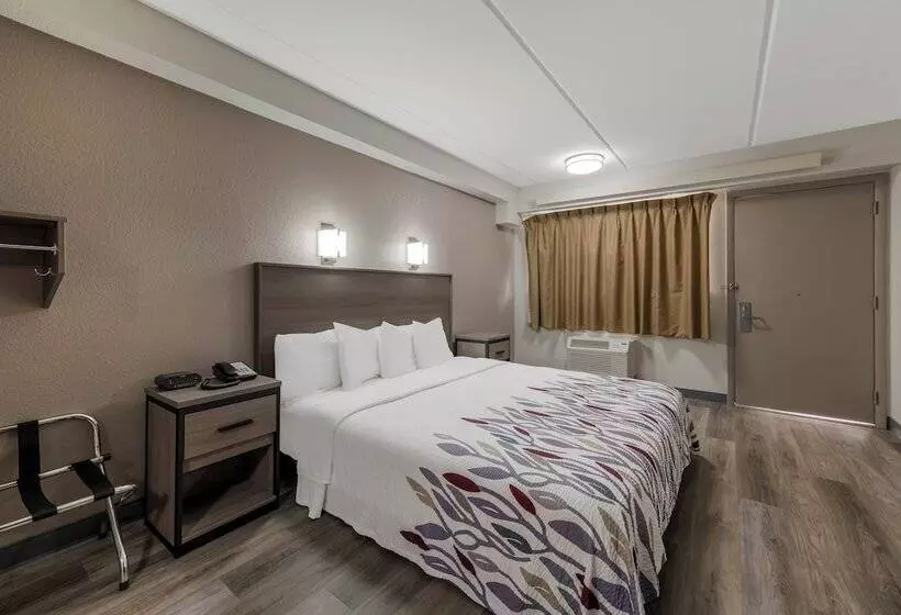 Deluxe-huone Soveltuu Liikuntarajoitteisille, Red Roof Inn Hickory