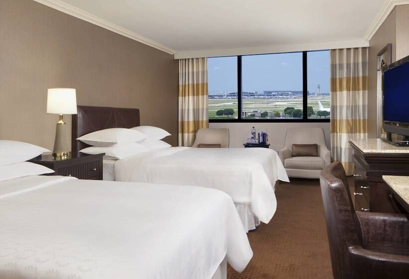 ２ダブルベッドのスタンダードルーム, Sheraton Dfw Airport