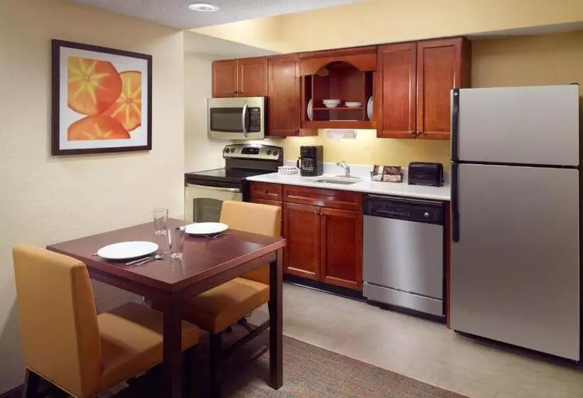 キングサイドベッドのスタンダードワンルーム, Residence Inn By Marriott Nashville Airport
